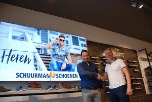 Videowall Schuurman Schoenen